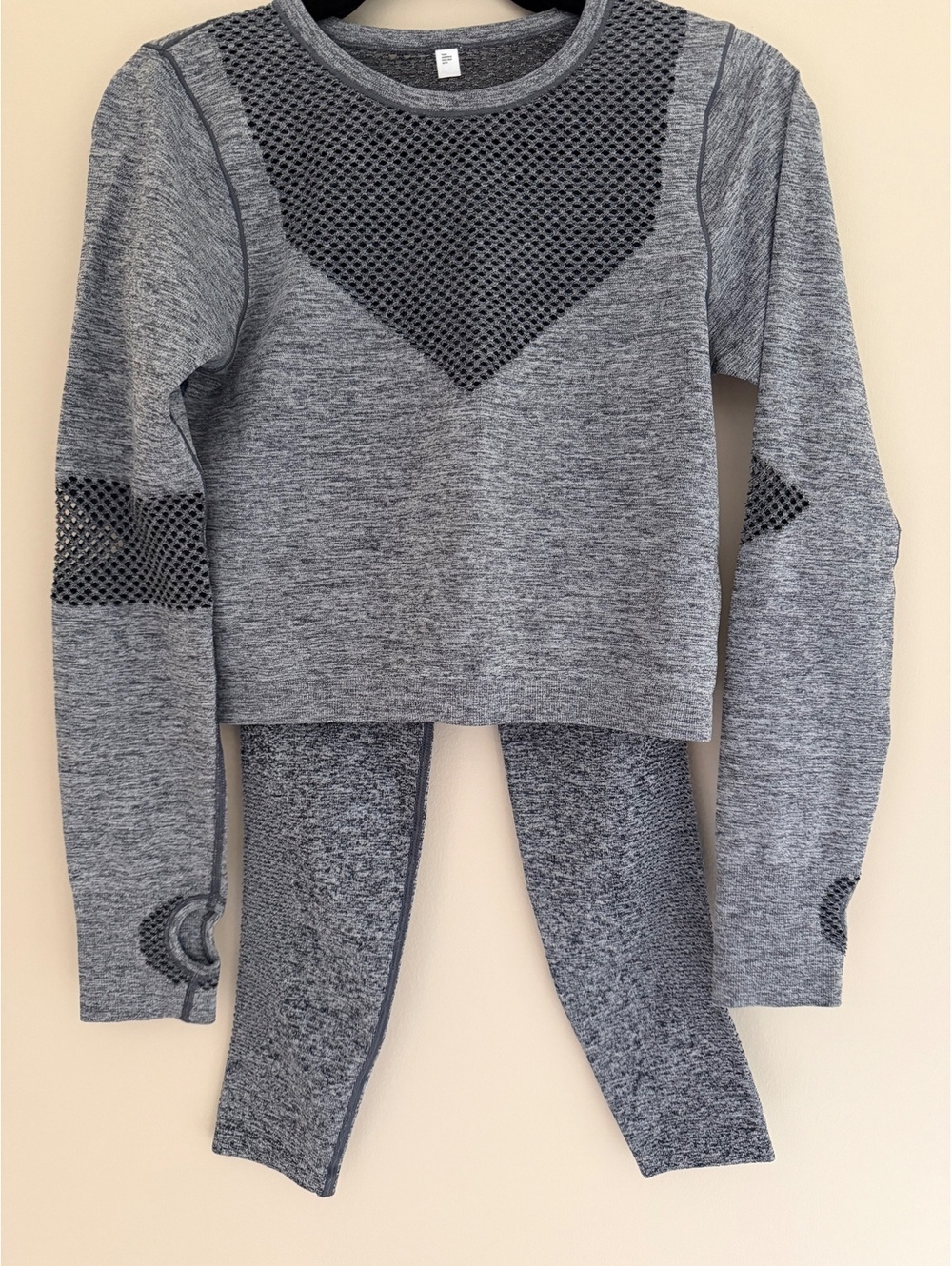 XS JoyLab Athletic Set, gray/black mesh